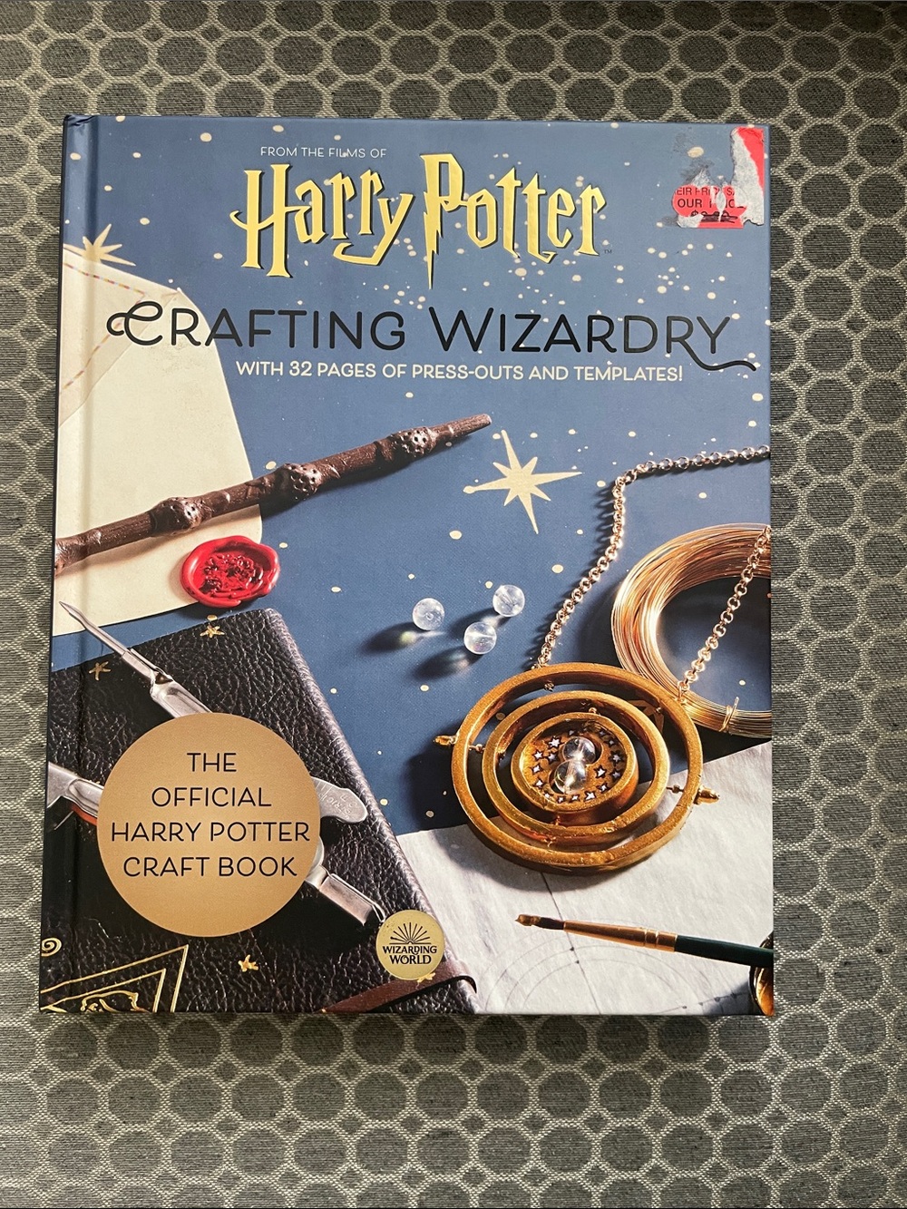 Harry Potter Crafting Wizardry Book - Blue Cover
